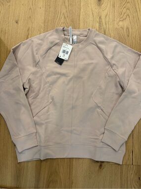 Adidas Light Dusty Pink Crewneck Sweatshirt Size M